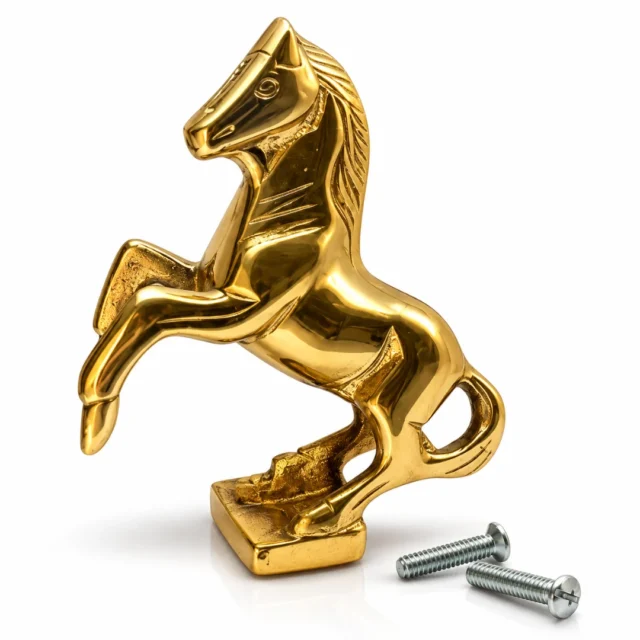 Horse Sitting Brass