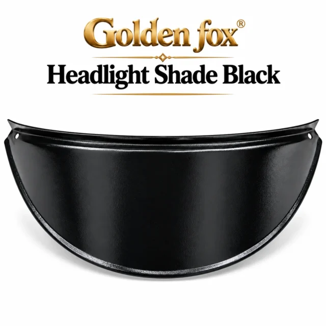 Headlight Shade Black