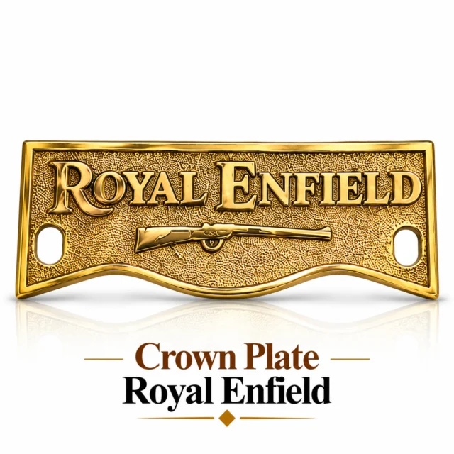 Crown Plate Royal Enfield Gun