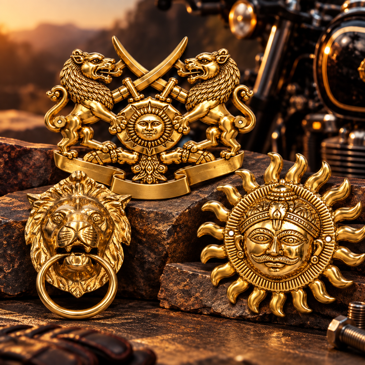 Brass Emblem 