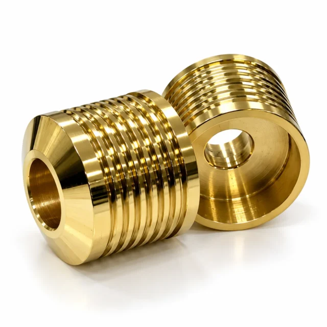 Handle Weight Five Line Brass